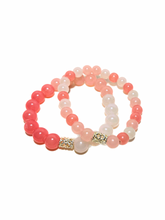 Load image into Gallery viewer, Pink Mix Stretch Bracelet
