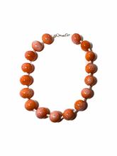 Load image into Gallery viewer, Orange Splat Necklace
